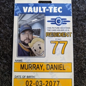 Vault Tec Id Card